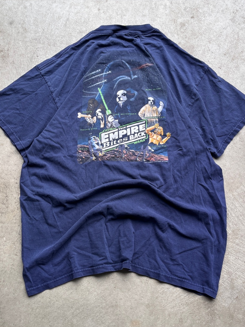 1996 Big Dogs Star Wars The Empire Strikes Back T Shirt